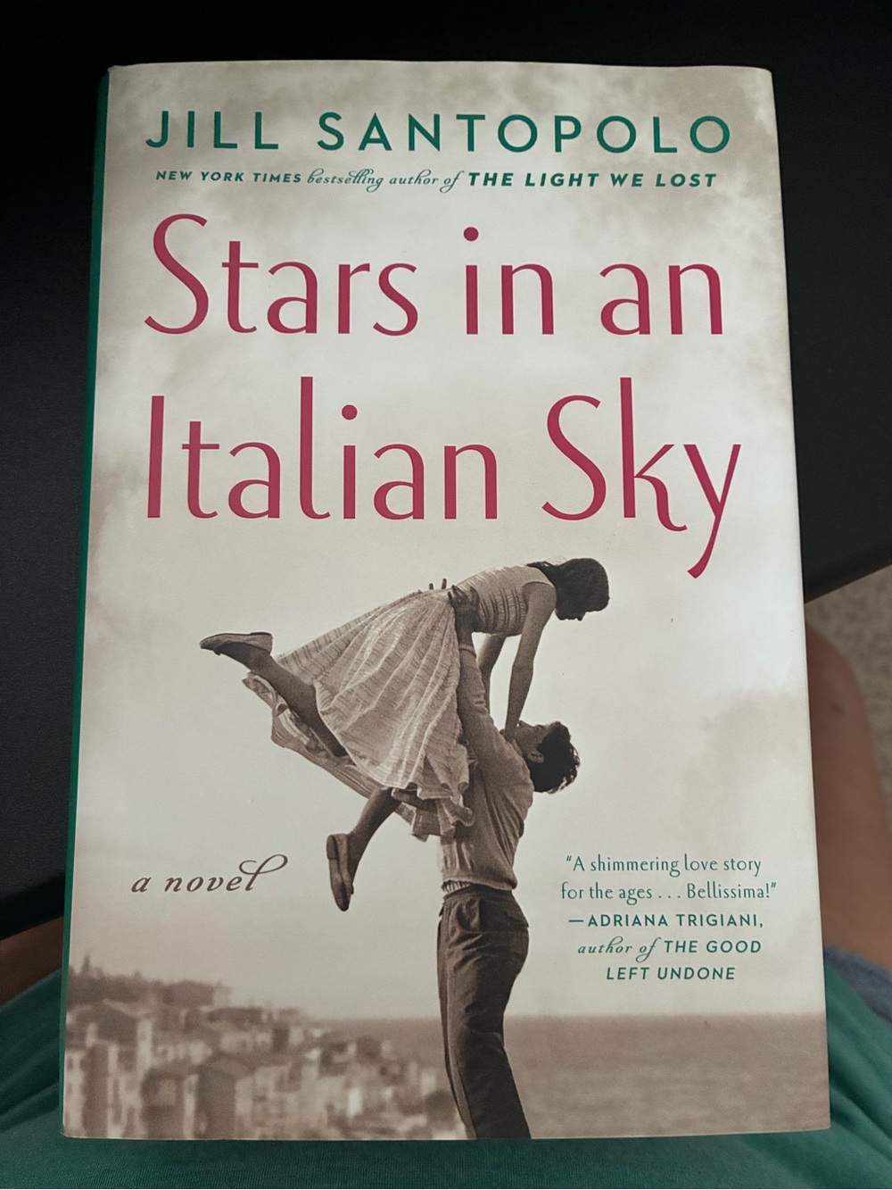 Stars in an Italian Sky - Cream and Pink Coffee Table Book